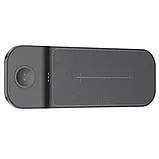 Безпровідна зарядка Hoco CQ6 3in1 for Samsung Watch Black. Фото 2