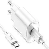 Мзп Hoco C109A 2in1 Micro 1Usb White. Фото 3