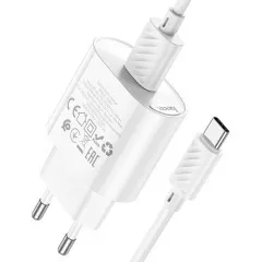 Мзп Hoco C109A 2in1 Type C 1Usb White. Фото 5