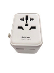 Мзп Remax RP-U23 (блок на Usb,Type C, розетка 220v) 12w White. Фото 2