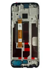 Lcd + Touchscreen Oneplus Ace Racing/Realme 8i/Realme 9i/Realme Narzo 50 Black з рамкою (Є СУМІСНІСТЬ). Фото 2