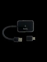 Автомобільний адаптер безпровідний Usb/Type c CarPlay  &  Android Auto Hoco HU1