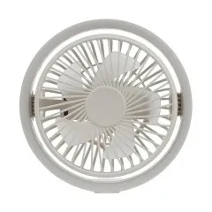 Вентилятор настільний GXQC N601 White (з лампою). Фото 3