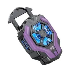 Кулер для телефона Hoco GM26 Black-Violet. Фото 2