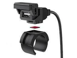 Азп Hoco Z45 1Usb Black (для мотоцикла)