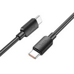 Кабель Type C/Type C Hoco X96 100W Black 1m