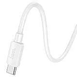 Кабель Type C/Type C Hoco X96 100W White 1m. Фото 3