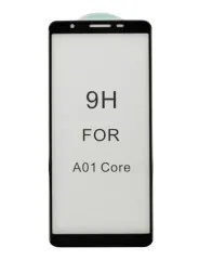 Захисне скло Samsung A01 Core/A013 5D Black. Фото 2