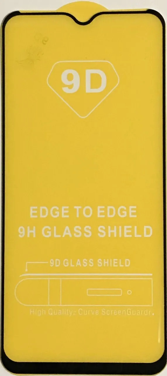 Захисне скло Samsung A20S/A207 5D Black. Фото 4