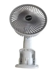 Вентилятор з прищепкою і підсвіткою White. Фото 3