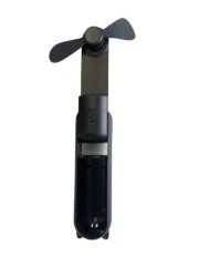 Вентилятор HZ001 (1200mah) (type c charging) Black