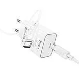 Мзп Hoco C143A 20W 2in1 (блок на Type C + Type C/Type C). Фото 4