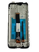 Lcd + Touchscreen Xiaomi Redmi 9A/ Redmi 9C/Poco C3/Redmi 10A Black з рамкою