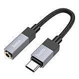 Адаптер Type C to Aux Hoco UPA32C. Фото 3