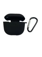 Чохол для Airpods 4 (full+carabine) Black. Фото 2