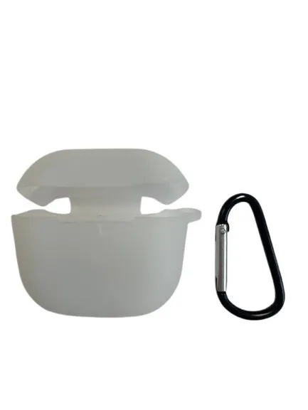 Чохол для Airpods 4 (full+carabine) Clear