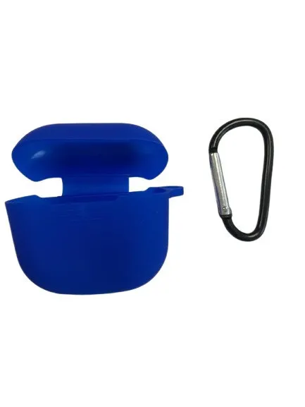 Чохол для Airpods 4 (full+carabine) Dark Blue