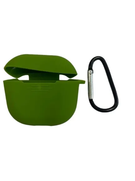 Чохол для Airpods 4 (full+carabine) Dark Green