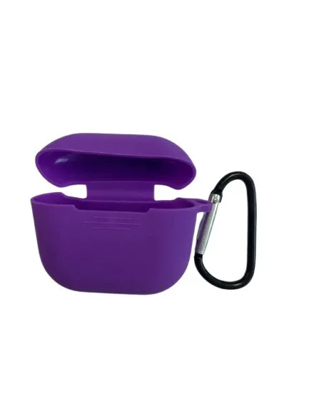 Чохол для Airpods 4 (full+carabine) Violet