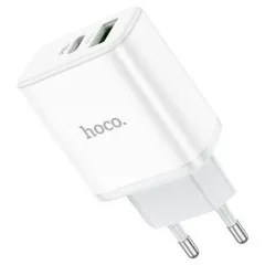 Мзп Hoco C105A 20W 2in1 (блок на Usb i Type C + Type C/Type C). Фото 4