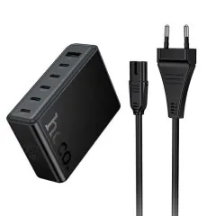 Мзп Hoco C150A (блок на usb i 5 Type C) 45w Black. Фото 5