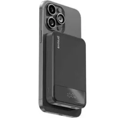 Power Bank (10000mah) Proove Hoodman Magnetic Magsafe 20W Black. Фото 3