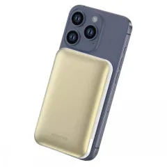 Power Bank (10000mah) Proove Vibe Energy Plus Magsafe 22.5W White/Gold. Фото 3