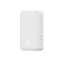Power Bank (20000mah) Baseus Magnetic Mini Wireless 20W White. Фото 2