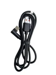 Кабель Usb Type C в обмотці кутовий (al-ex)