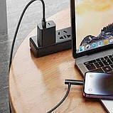 Кабель Usb-Type C/Usb-Lighting Hoco U135 1,2m Black. Фото 7