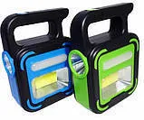 Ліхтарик JD-925 (solar). Фото 3