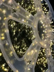 Гірлянди Роса Мішура 2500 діодів зелена нитка 100м + пульт Yellow. Фото 2