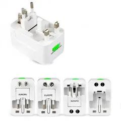 Адаптер єврорезетка All in One + 2Usb. Фото 4