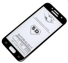 Захисне скло Samsung A3(2017)/A320 5D Black. Фото 3