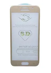 Захисне скло Samsung A3(2017)/A320 5D Gold. Фото 3