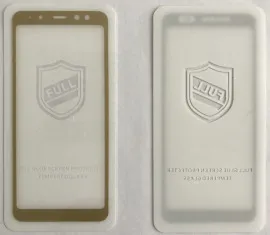Захисне скло Samsung A8(2018)/A530 5D Gold. Фото 4