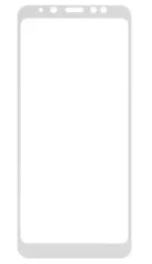 Захисне скло Samsung A8+(2018)/A730 3D-Картон White. Фото 3