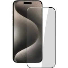 Захисне скло iPhone 15 Pro Max 5D Premium Black. Фото 2