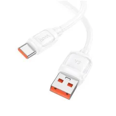 Кабель Type C Hoco X115 100W 1m White. Фото 2