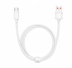 Кабель Type C Hoco X115 100W 1m White. Фото 4