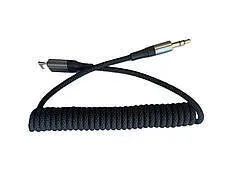 Кабель Type C/Aux 3.5 Hoco UPA33B Black