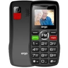 Телефон Ergo R182 Dual Sim Black