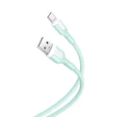 Кабель Usb Type C XO NB212 1M Green
