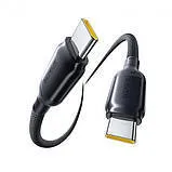 Кабель Type C/Type C Baseus Silky Series 100W 1m Black. Фото 2