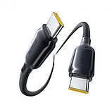 Кабель Type C/Type C Baseus Silky Series 100W 1m Black. Фото 2