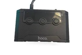 Авторозгалужувач 3 гнiзда 2Usb+2Type c + LCD Hoco Z64