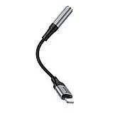 Адаптер USB-звукова карта Hoco LS36A (Lighting+3.5mm). Фото 4