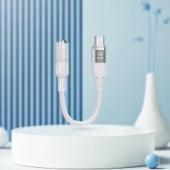 Адаптер USB-звукова карта Hoco LS37 (Type C+3.5mm). Фото 4