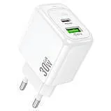 Мзп Hoco CS55A (блок на Usb i Type C) 30w White. Фото 3