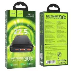 Power Bank (20000mah) Hoco J101A 22.5W Black. Фото 5